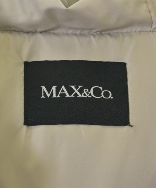 MAX&CO.（マックスアンドコー）ダウンコート 黒 サイズ:36(S位) レディース/2200735823013