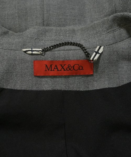 MAX&CO.（マックスアンドコー）テーラードジャケット グレー サイズ:38(M位) レディース/2200729399012