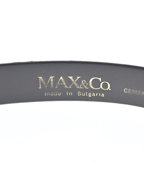 MAX&CO.（マックスアンドコー）ベルト 茶 サイズ:- レディース/2200719812231