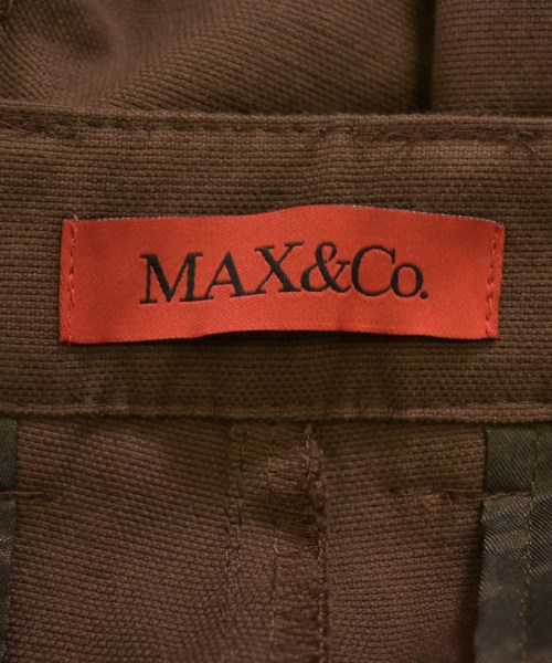 MAX&CO.（マックスアンドコー）ショートパンツ 茶 サイズ:38(M位) レディース/2200727934093