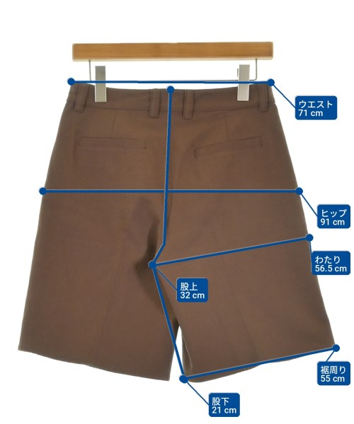 MAX&CO.（マックスアンドコー）ショートパンツ 茶 サイズ:38(M位) レディース/2200727934093
