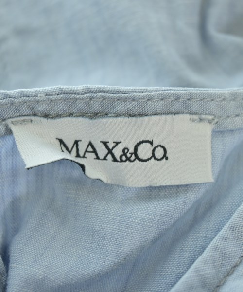 MAX&CO.（マックスアンドコー）ブラウス 青 サイズ:38(M位) レディース/2200682426046