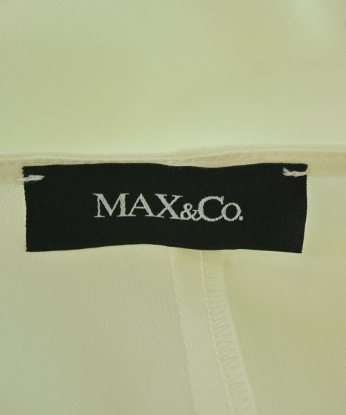 MAX&CO.（マックスアンドコー）ブラウス 白 サイズ:38(M位) レディース/2200684269085