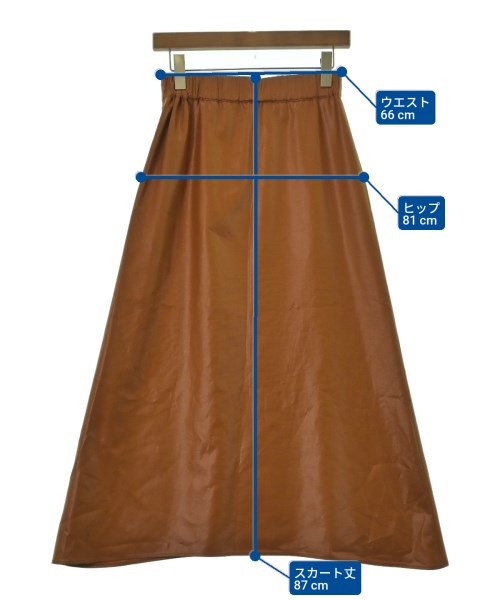 sono（ソーノ）ロング・マキシ丈スカート オレンジ サイズ:-(S位) レディース/2200635097026