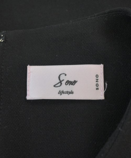 sono（ソーノ）Tシャツ・カットソー 黒 サイズ:1(S位) レディース/2200636737051