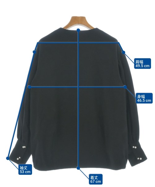 sono（ソーノ）Tシャツ・カットソー 黒 サイズ:1(S位) レディース/2200636737051