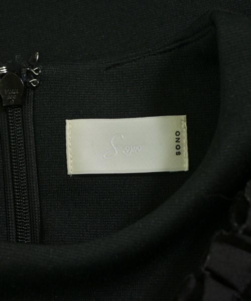 sono（ソーノ）ブラウス 黒 サイズ:1(S位) レディース/2200636737075