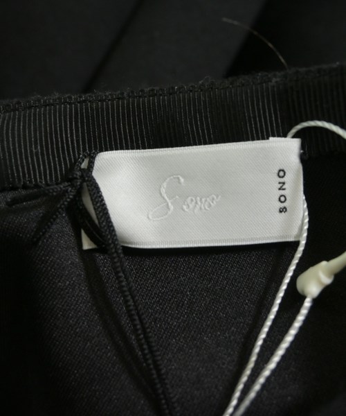 sono（ソーノ）ワンピース 黒 サイズ:1(S位) レディース/2200631667162