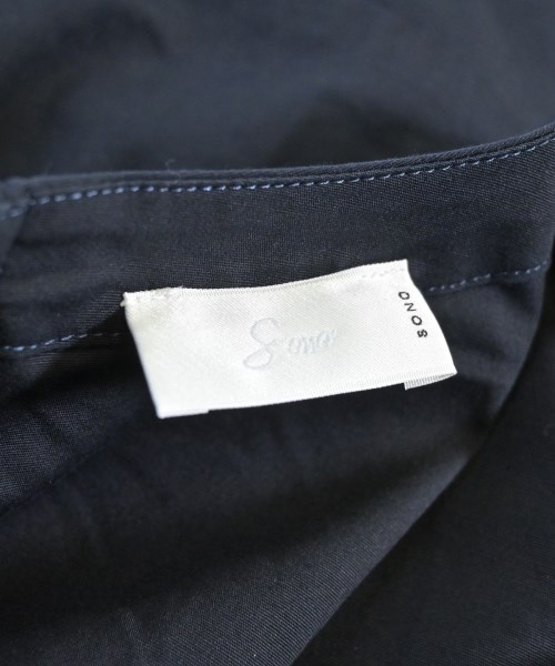 sono（ソーノ）ブラウス 紺 サイズ:1(S位) レディース/2200631667285