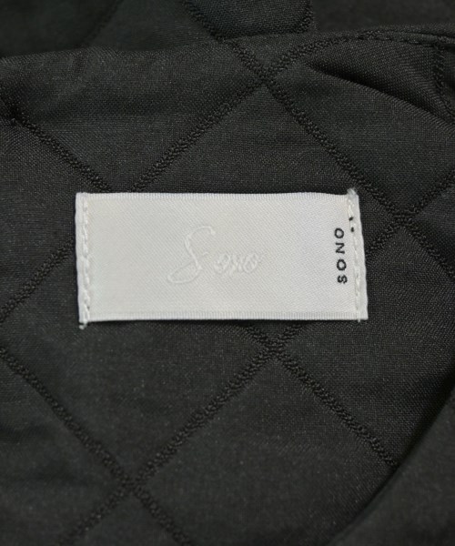 sono（ソーノ）ブラウス 黒 サイズ:F レディース/2200624908012