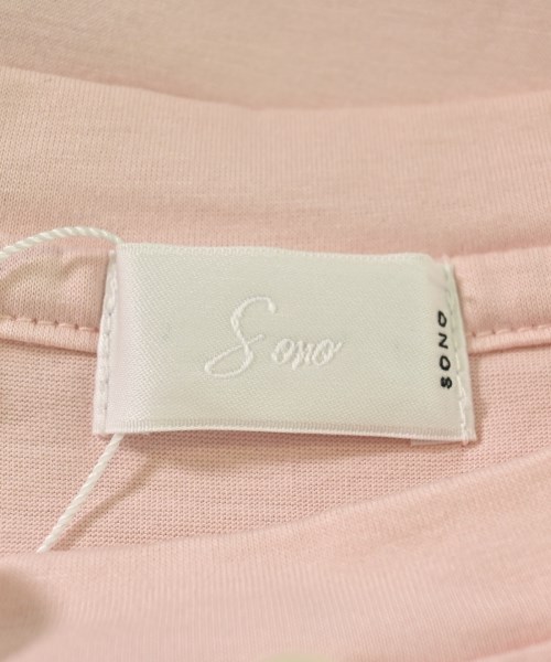 sono（ソーノ）Tシャツ・カットソー ピンク サイズ:1(S位) レディース/2200616583159