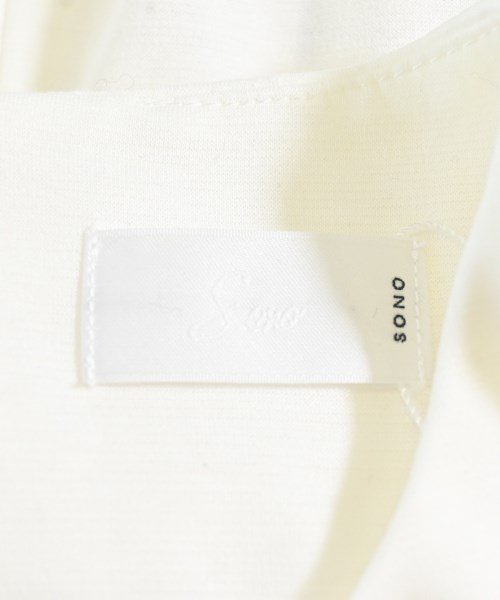 sono（ソーノ）Tシャツ・カットソー 白 サイズ:1(S位) レディース/2200700962020