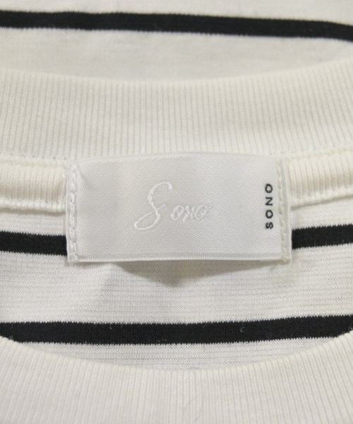 sono（ソーノ）Tシャツ・カットソー 白 サイズ:1(S位) レディース/2200722312087