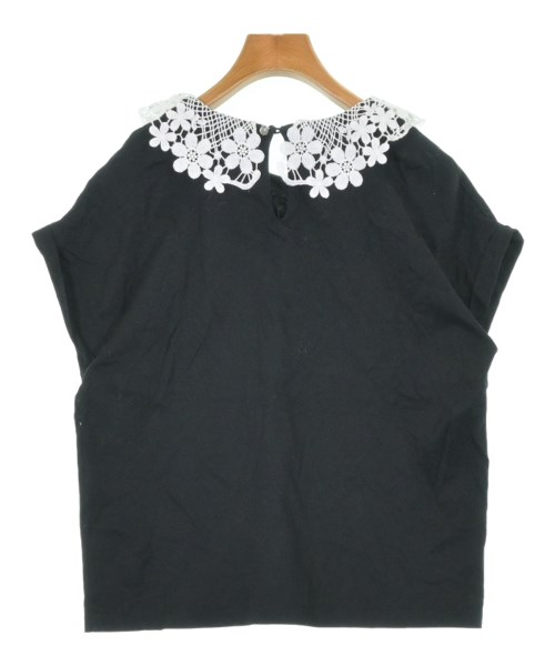 Loulou Willoughby（ルルウィルビー）Tシャツ・カットソー 黒 サイズ:2(M位) レディース/2200623254028