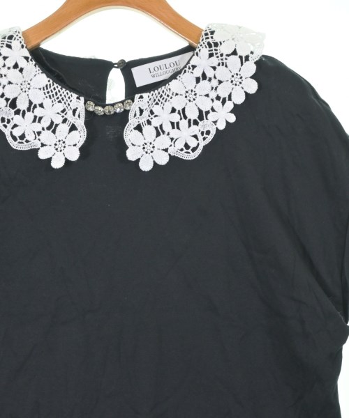 Loulou Willoughby（ルルウィルビー）Tシャツ・カットソー 黒 サイズ:2(M位) レディース/2200623254028