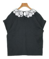 Loulou Willoughby（ルルウィルビー）Tシャツ・カットソー 黒 サイズ:2(M位) レディース/2200623254028
