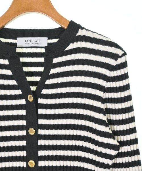 Loulou Willoughby（ルルウィルビー）カーディガン 黒 サイズ:2(M位) レディース/2200637930024
