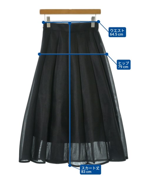 Loulou Willoughby（ルルウィルビー）ロング・マキシ丈スカート 黒 サイズ:1(S位) レディース/2200638375022