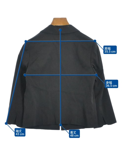 Loulou Willoughby（ルルウィルビー）ジャケット 黒 サイズ:1(S位) レディース/2200619575038