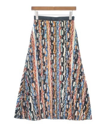 はち新品エポカスカート☆エブール☆フォクシー☆ルネ☆ルルウィルビー☆ Loulou Willoughby（ルルウィルビー）ロング・マキシ丈スカート 白