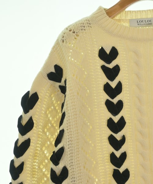 Loulou Willoughby（ルルウィルビー）ニット・セーター 白 サイズ:2(M位) レディース/2200625160013