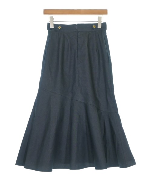 Loulou Willoughby（ルルウィルビー）ロング・マキシ丈スカート 紺 サイズ:1(S位) レディース/2200625160075
