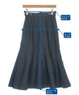 Loulou Willoughby（ルルウィルビー）ロング・マキシ丈スカート 紺 サイズ:1(S位) レディース/2200625160075