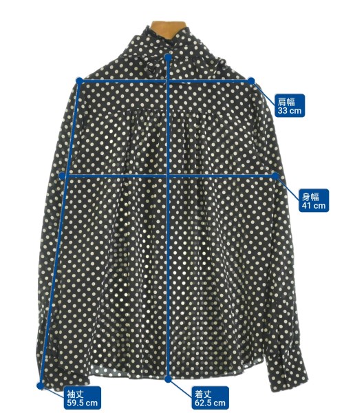 Loulou Willoughby（ルルウィルビー）ブラウス 黒 サイズ:2(M位) レディース/2200678164044