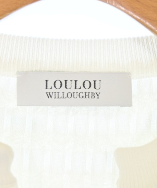 Loulou Willoughby（ルルウィルビー）カーディガン 白 サイズ:2(M位) レディース/2200679550020