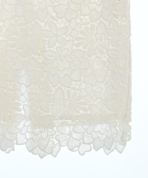 Loulou Willoughby（ルルウィルビー）ひざ丈スカート 白 サイズ:2(M位) レディース/2200675677028