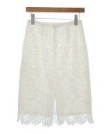 Loulou Willoughby（ルルウィルビー）ひざ丈スカート 白 サイズ:2(M位) レディース/2200675677028