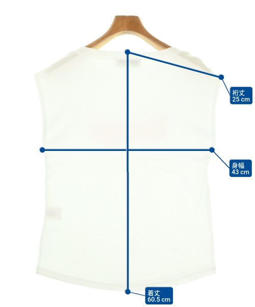 Loulou Willoughby（ルルウィルビー）Tシャツ・カットソー 白 サイズ:2(M位) レディース/2200696083037