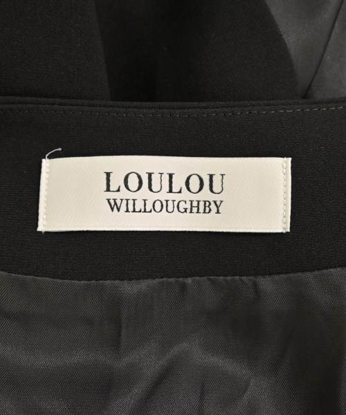 Loulou Willoughby（ルルウィルビー）ベスト 黒 サイズ:1(S位) レディース/2200697495044