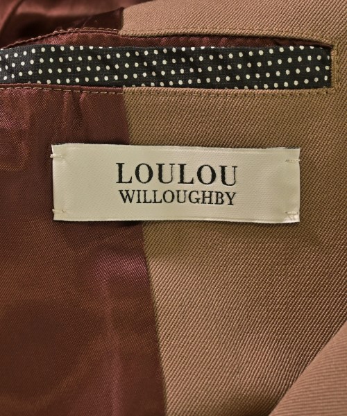 Loulou Willoughby（ルルウィルビー）テーラードジャケット 茶 サイズ:1(S位) レディース/2200701725013