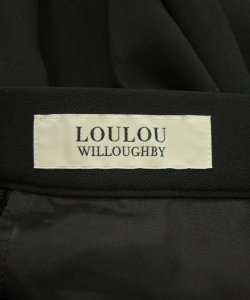 Loulou Willoughby（ルルウィルビー）スラックス 黒 サイズ:1(S位) レディース/2200654752012