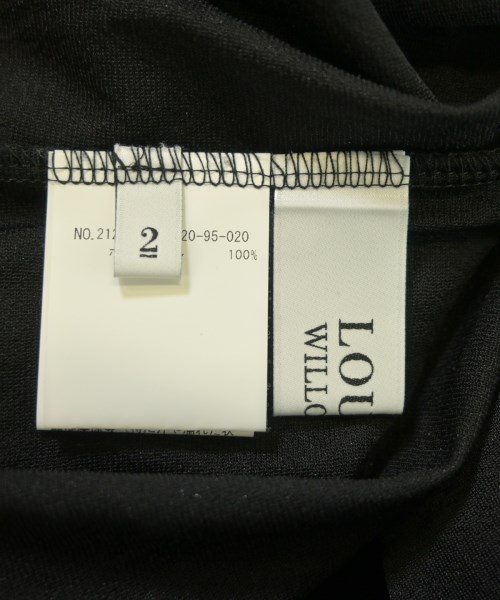 Loulou Willoughby（ルルウィルビー）Tシャツ・カットソー 黒 サイズ:2(M位) レディース/2200655019091