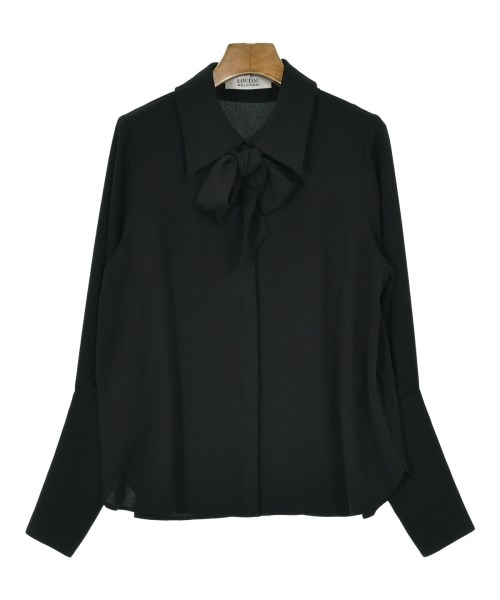 Loulou Willoughby(ルルウィルビー)カジュアルシャツ 黒 サイズ:2(M位)/2200651058070