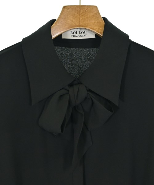 Loulou Willoughby（ルルウィルビー）カジュアルシャツ 黒 サイズ:2(M位) レディース/2200651058070