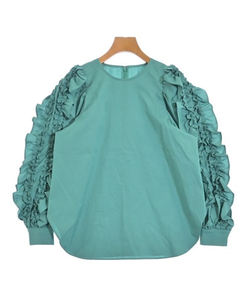 Loulou Willoughby(ルルウィルビー)ブラウス 緑 サイズ:2(M位)/2200652438260
