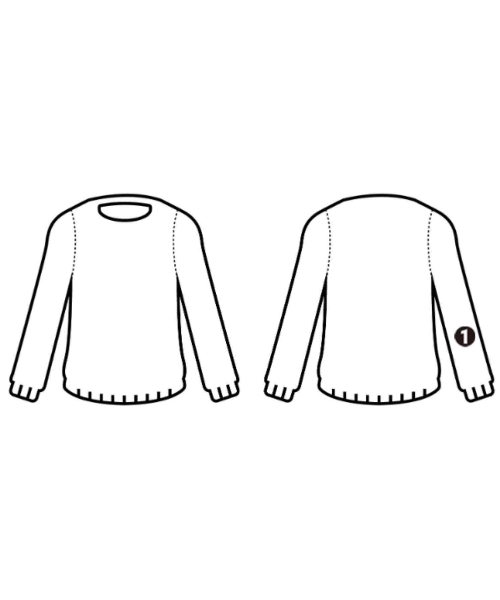 Loulou Willoughby（ルルウィルビー）ニット・セーター 白 サイズ:2(M位) レディース/2200646721040