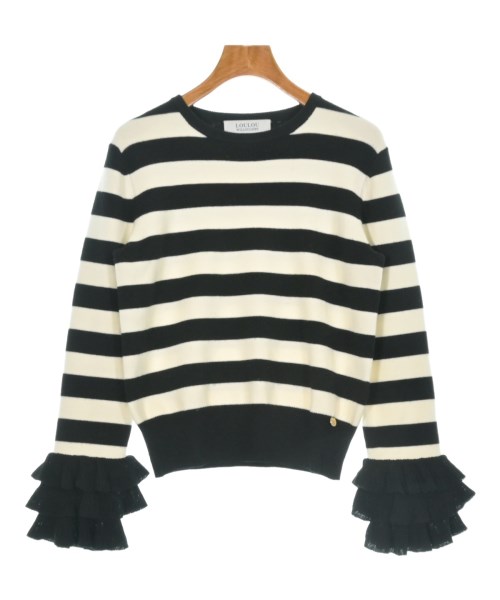 Loulou Willoughby(ルルウィルビー)ニット・セーター 白 サイズ:2(M位)/2200646721040