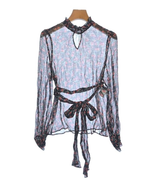 Loulou Willoughby(ルルウィルビー)ブラウス 黒 サイズ:2(M位)/2200660908069