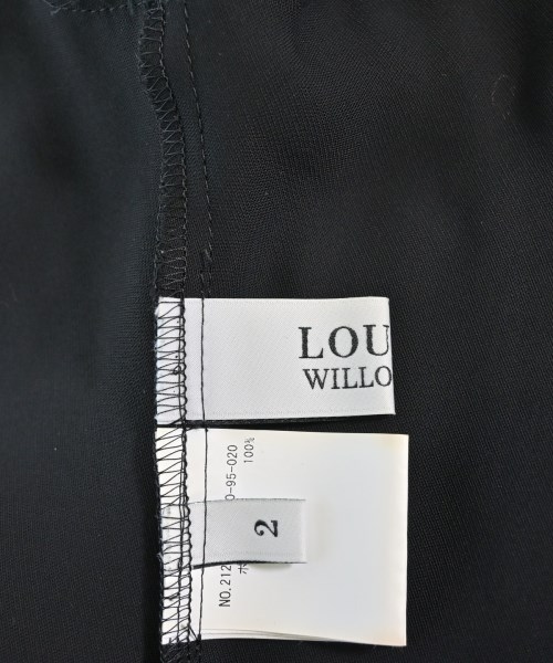Loulou Willoughby（ルルウィルビー）シャツワンピース 黒 サイズ:2(M位) レディース/2200707941134