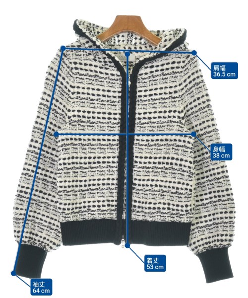 Loulou Willoughby（ルルウィルビー）パーカー 白 サイズ:2(M位) レディース/2200635920027