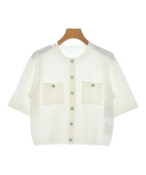 Loulou Willoughby(ルルウィルビー)カーディガン 白 サイズ:2(M位)/2200660013046