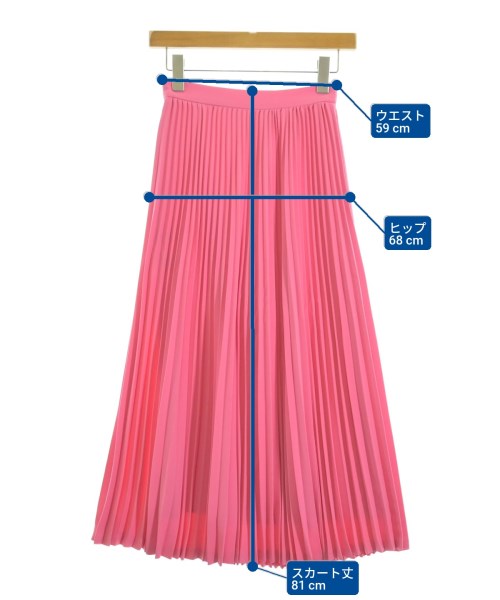 Loulou Willoughby（ルルウィルビー）ロング・マキシ丈スカート ピンク サイズ:1(S位) レディース/2200672081057