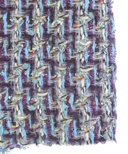 Loulou Willoughby（ルルウィルビー）ひざ丈スカート 紫 サイズ:2(M位) レディース/2200668531122