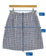 Loulou Willoughby（ルルウィルビー）ひざ丈スカート 紫 サイズ:2(M位) レディース/2200668531122