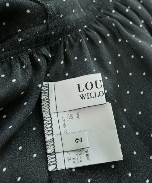 Loulou Willoughby（ルルウィルビー）シャツワンピース 黒 サイズ:2(M位) レディース/2200726393068