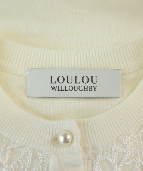 Loulou Willoughby（ルルウィルビー）カーディガン 白 サイズ:2(M位) レディース/2200721411101
